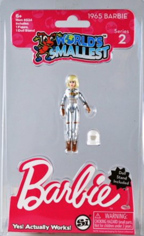 super impulse world's smallest barbie astronaut
