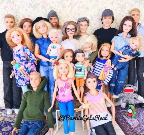 grandma barbie family barbie gets real